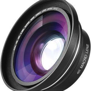 Andoer 30mm 37mm 0.39X Full HD Wide Angle Macro Lens for Ordro Andoer Digital Video Camera Camcorder